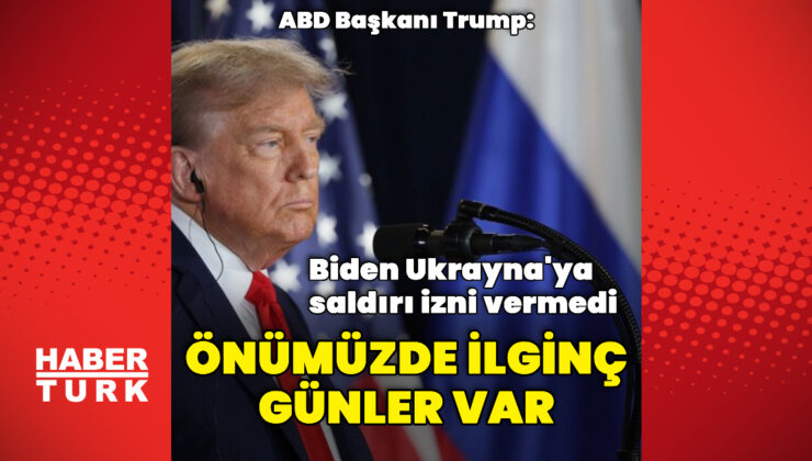 ABD Başkanı Trump’tan Joe Biden’a eleştiri