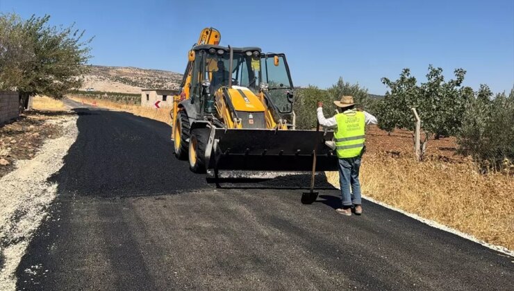 Gaziantep’te Kırsal Yolların Bakım Onarım Çalışmaları Devam Ediyor