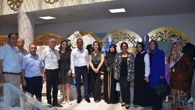 Gaziantep’te Kursiyerlerin El İşi Ürünleri Sergilendi