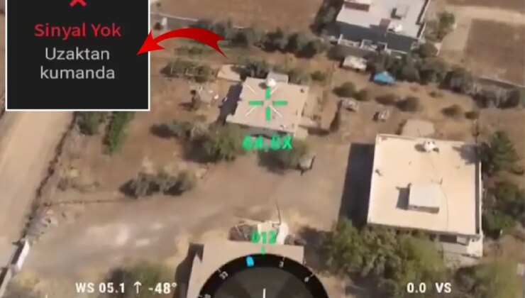 Kaçak elektrik taraması yapan dronu tüfekle vurup düşürdüler