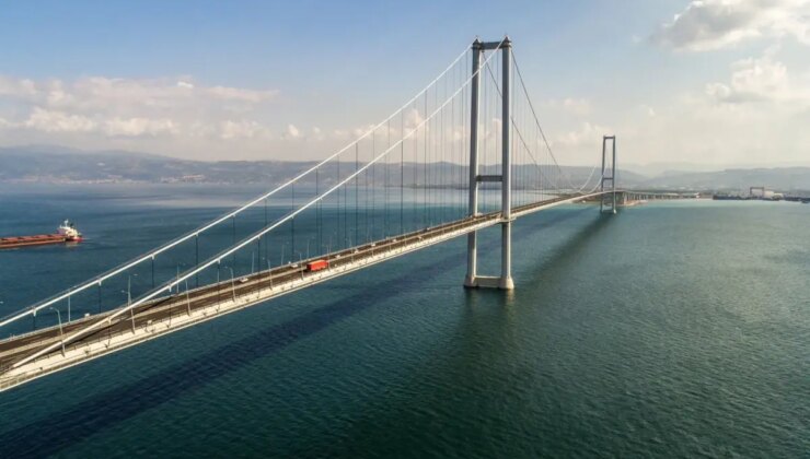 Osmangazi Köprüsü’nden 64 metre ve üzeri gemilerin geçişi yasaklandı