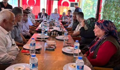 Araban Kaymakamı İşçimen, Arabanlı gazilerle yemekte buluştu