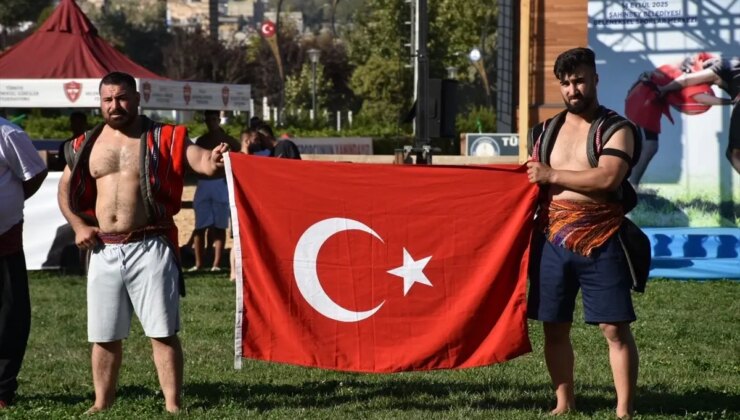 Aşırtmalı Aba Güreşi Türkiye Şampiyonası Gaziantep’te Tamamlandı
