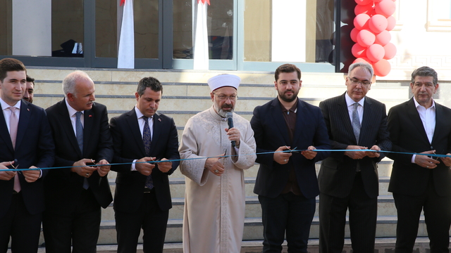 Diyanet İşleri Başkanı Erbaş Gaziantep’te Kur’an kursu açılışında konuştu: