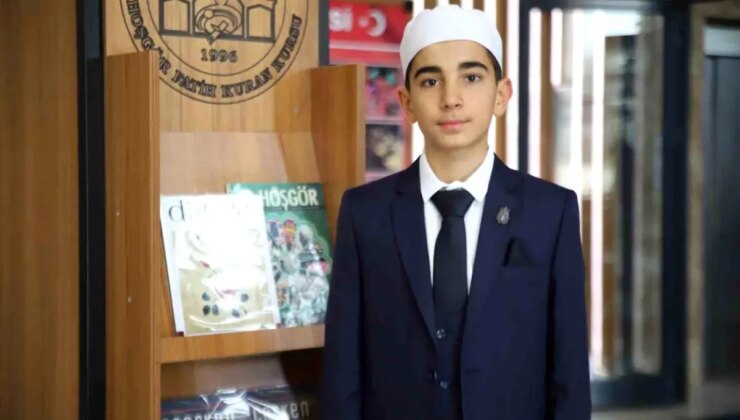 Gaziantepli Hafız Merdan Ahmet Bayramoğlu, Uluslararası Yarışmada Birinciliği Hedefliyor