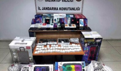 Gaziantep’te 1 Milyon TL Değerinde Kaçak Elektronik Eşya Ele Geçirildi