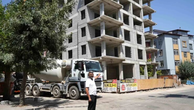 Gaziantep’te Depremzedelere Yeni Konutlar İnşa Ediliyor