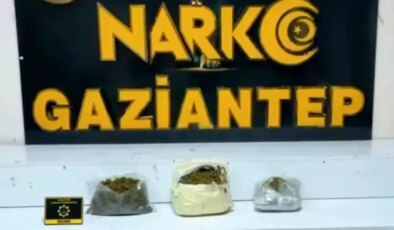 Gaziantep’te Uyuşturucu Operasyonu: 3 Kilo Kokain ve 1 Kilo Skunk Ele Geçirildi