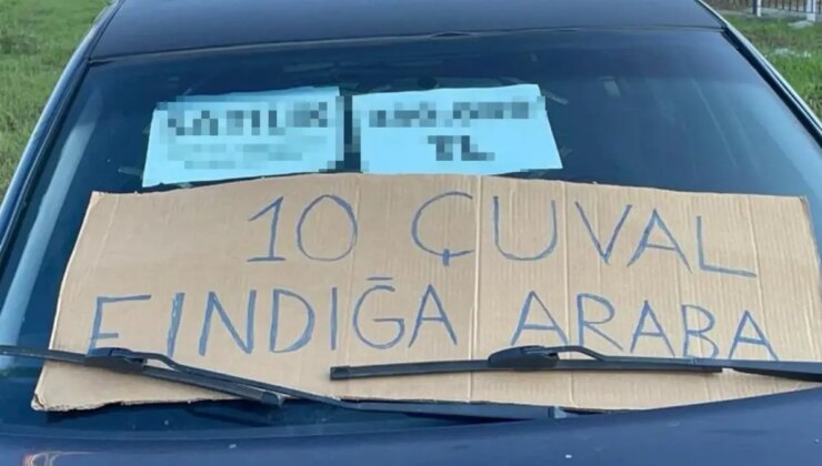 10 çuval fındığa Alman arabası! İlana mesaj yağdı