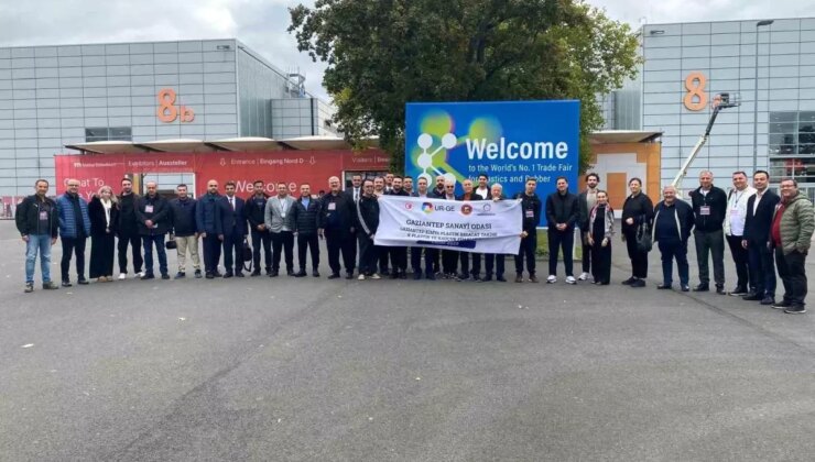 Gaziantep Kimya Plastik İhracat Takımı, Dünyanın En Büyük Fuarında Temaslarda Bulundu