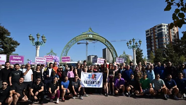 Gaziantep’te Alzheimer Hastaları ve 60 Yaş Üstü İçin Farkındalık Yürüyüşü Düzenlendi