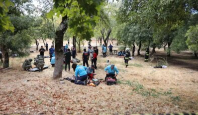 Gaziantep’te Gerçekçi Patlama Tatbikatı Gerçekleştirildi