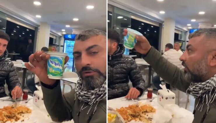 Gittiği lokantada ayranın fiyatını duyan süt üreticisi isyan etti: Ben sütün litresini…