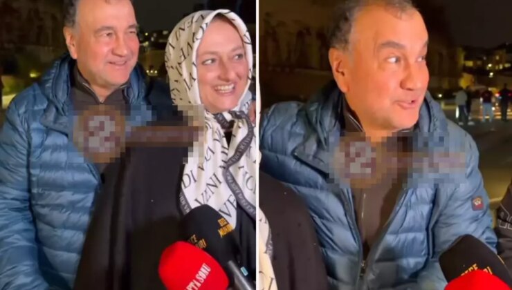 Murat Ülker, eşiyle yürürken görüntülendi
