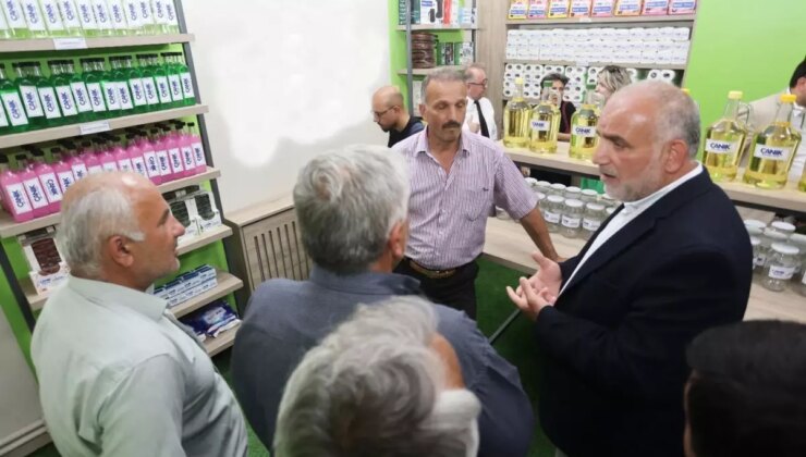 Bu markette para geçmiyor, çöpünü getiren dilediğini alıyor