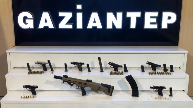 Gaziantep’te 7 adet kaçak silah ele geçirildi: 1 şahıs tutuklandı