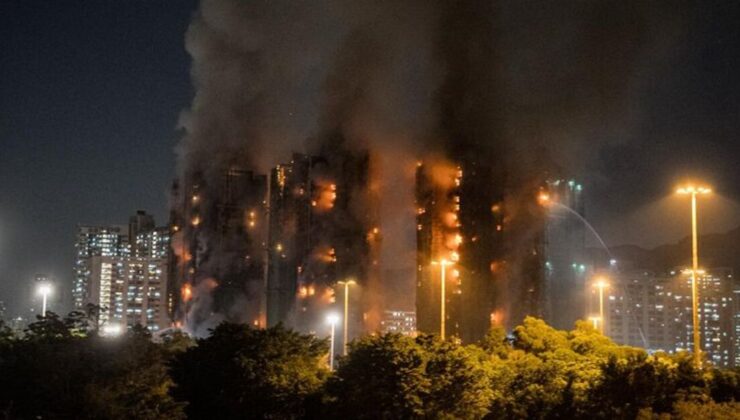Hong Kong’da bir sitede çıkan yangında 44 kişi öldü, 279 kişiden haber alınamıyor