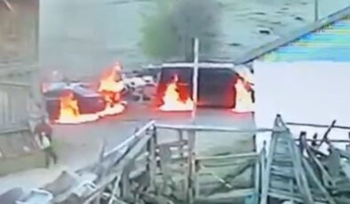 4 aracı yakılan muhtar: Eve sıçrasaydı facia olacaktı