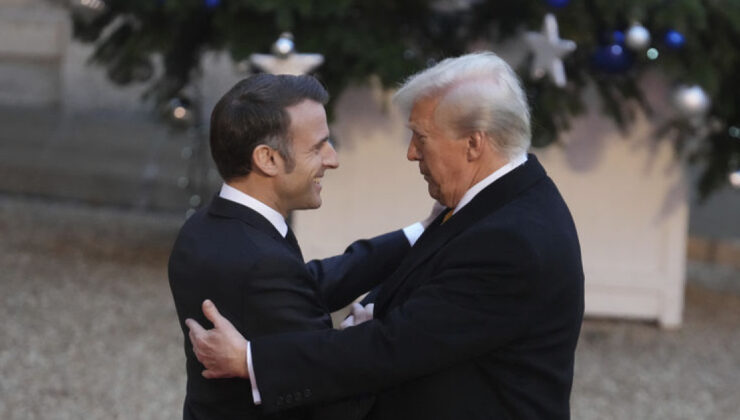 ABD Başkanı Trump Fransa Cumhurbaşkanı Macron’un gönderdiği mesajı paylaştı