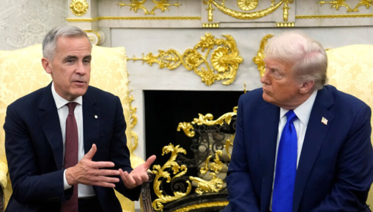ABD Başkanı Trump, Kanada Başbakanı Carney’e “vali” diyerek seslendi