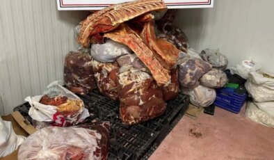 Başkentte 11 bin 400 kilogram sahte et ve gıda ele geçirildi
