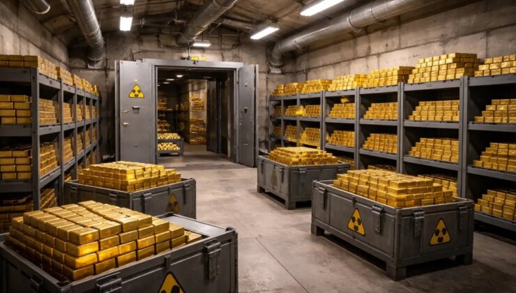 Dev şirket milyarlarca dolarlık altını nükleer sığınakta saklamaya başladı