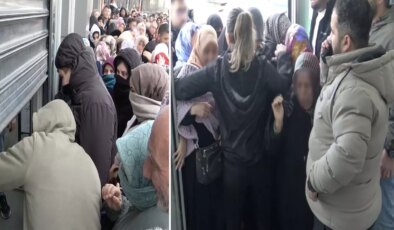 Fiyatı duyan akın etti! Soğuk havada kuyruğa girdiler, kepenk açılınca birbirlerini ezdiler