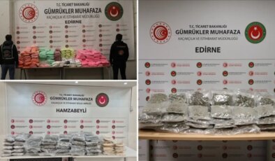 Gümrükler Muhafaza ekipleri zehir tacirlerine göz açtırmadı