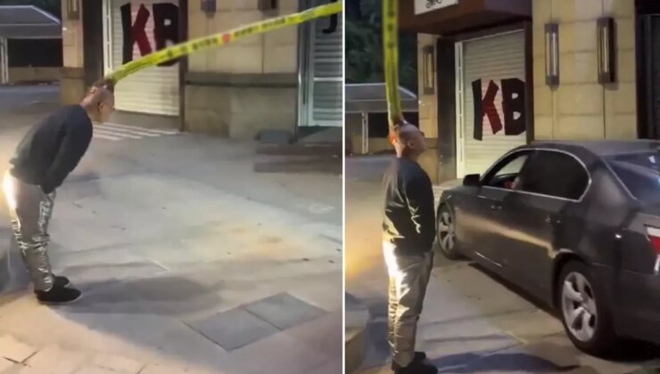 Hayattan sıkılıp "otopark bariyeri" olmaya karar verdi