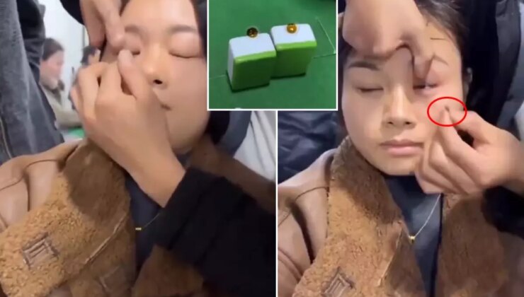 Kumarhanede yüksek teknolojili lensle hile yapan kadın böyle yakalandı