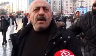 Mikrofon uzatılan vatandaştan "Geçinemiyorum" diyen emeklileri kızdıracak sözler