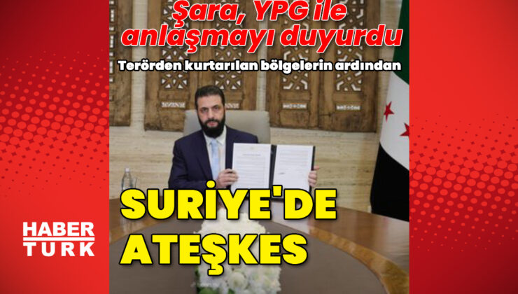 Suriye’de ateşkes ilan edildi