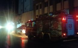 Gaziantep’te makarna fabrikasındaki yangın söndürüldü