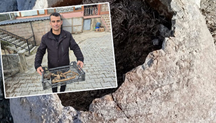 Gölün suyu çekildi… Küplerin içinden insan kemikleri çıktı!