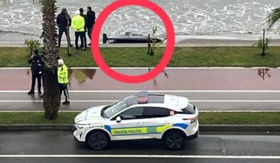 Ordu’da kıyıda, insansız hava aracı parçası bulundu