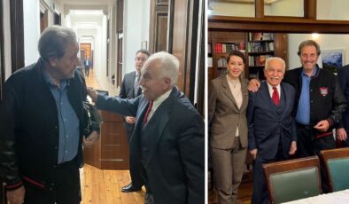 Doğu Perinçek, Elon Musk’ın babası ve danışmanı ile görüştü