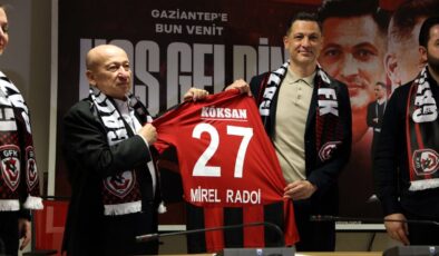 Gaziantep FK’nın yeni teknik direktörü Radoi: Bu bir meydan okuma olduğu için buraya geldim