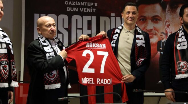 Gaziantep FK’nın yeni teknik direktörü Radoi: Bu bir meydan okuma olduğu için buraya geldim