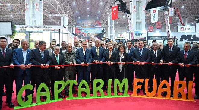 Gaziantep’te 16. GAPTARIM Fuarı açıldı