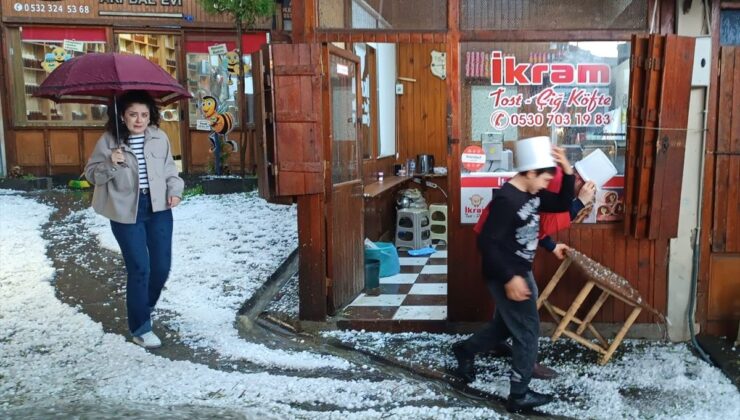 Gaziantep’te dolu hayatı olumsuz etkiledi