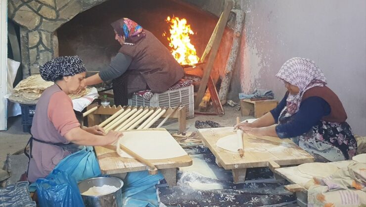 Gaziantep’te kadınların ürettiği yufka ekmekler belediye aracılığıyla satılıyor