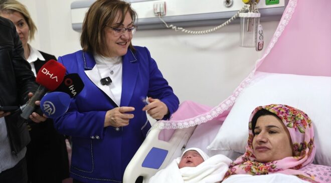 Gaziantep’te tüp bebek desteği projesinin ilk bebeği dünyaya geldi