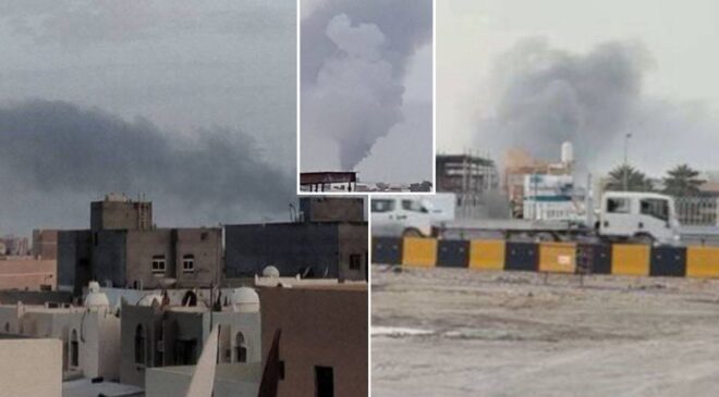 İran’ın ABD şirketlerine saldırısı başladı! Batelco’nun genel merkezi vuruldu