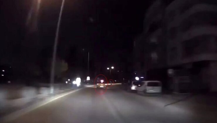 Ticari taksinin çarptığı genç kız hayatını kaybetti: Feci kaza kamerada