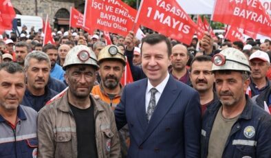 1 MAYIS’TA “MADEN İŞÇİSİNİN EMEĞİ ÖDENMİYOR, ADALET YOK SAYILIYOR”
