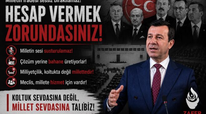 ÇİRKEFLİK VE SON ÇIRPINIŞLARLA SİYASET OLMAZ