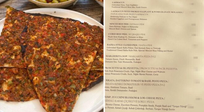 Fırsatçılıkta zirve! Tek bir lahmacunu bin 450 liraya satıyorlar