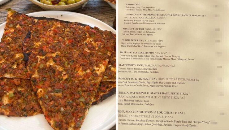 Fırsatçılıkta zirve! Tek bir lahmacunu bin 450 liraya satıyorlar