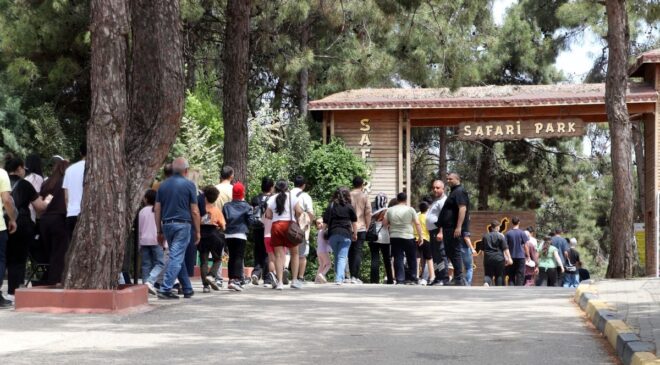 Gaziantep Doğal Yaşam Parkı’na bayram tatilinde ziyaretçi akını: 100 bin hedefi