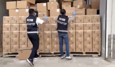 Gaziantep’te 83 bin 679 adet kaçak ilaç ele geçirildi: 1 tutuklama